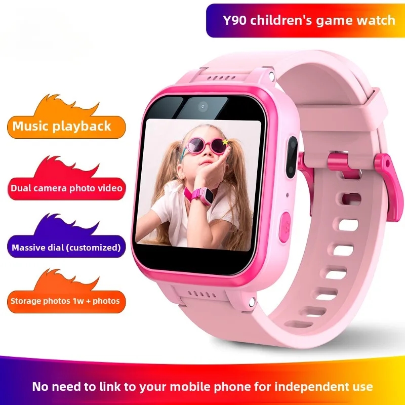 Kids Education Calculator - Children's Games Phone Watch Y90 Entertainment