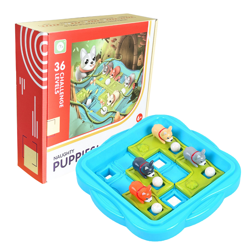 Game Educational For Kids Free - Board Game Naughty Puppies Children Educational
