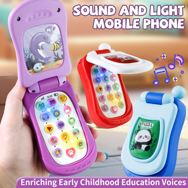 Kids Education Phone - Puzzle Early Education Music Mobile Phone