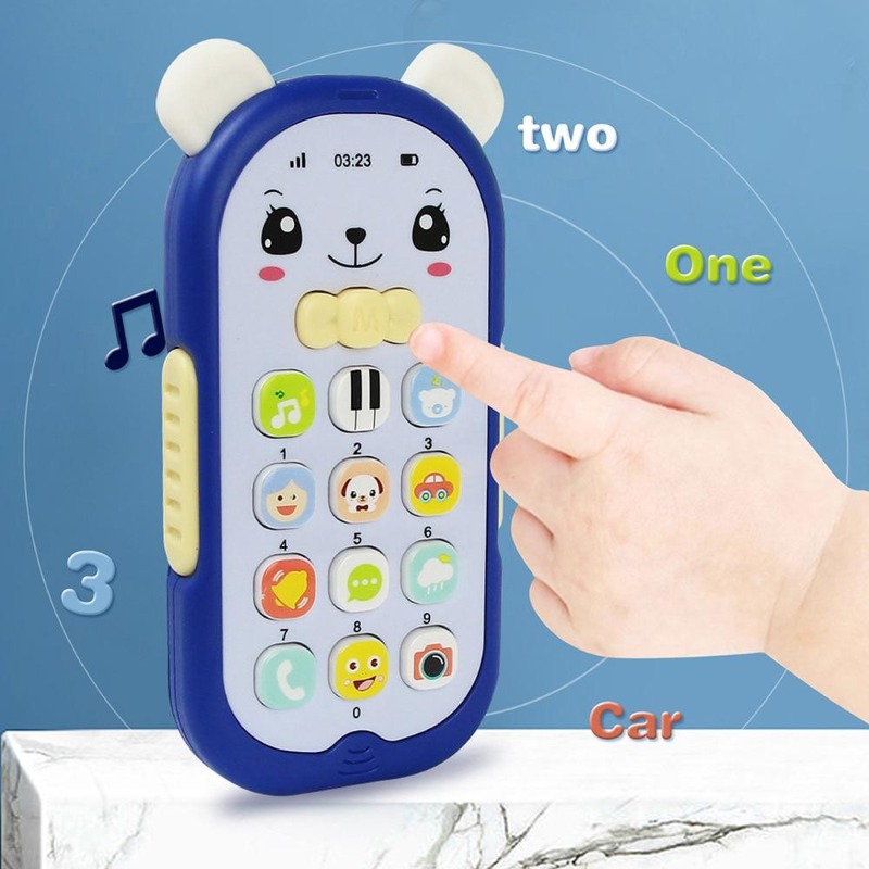 Kids Education Phone - Baby Phone Toy Telephone Music Sound