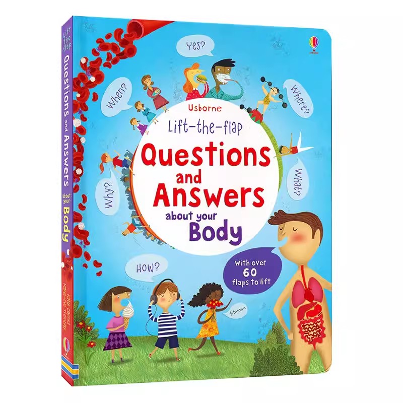 Kids Education Questions - New Lift-The-Flap Questions And Answers About