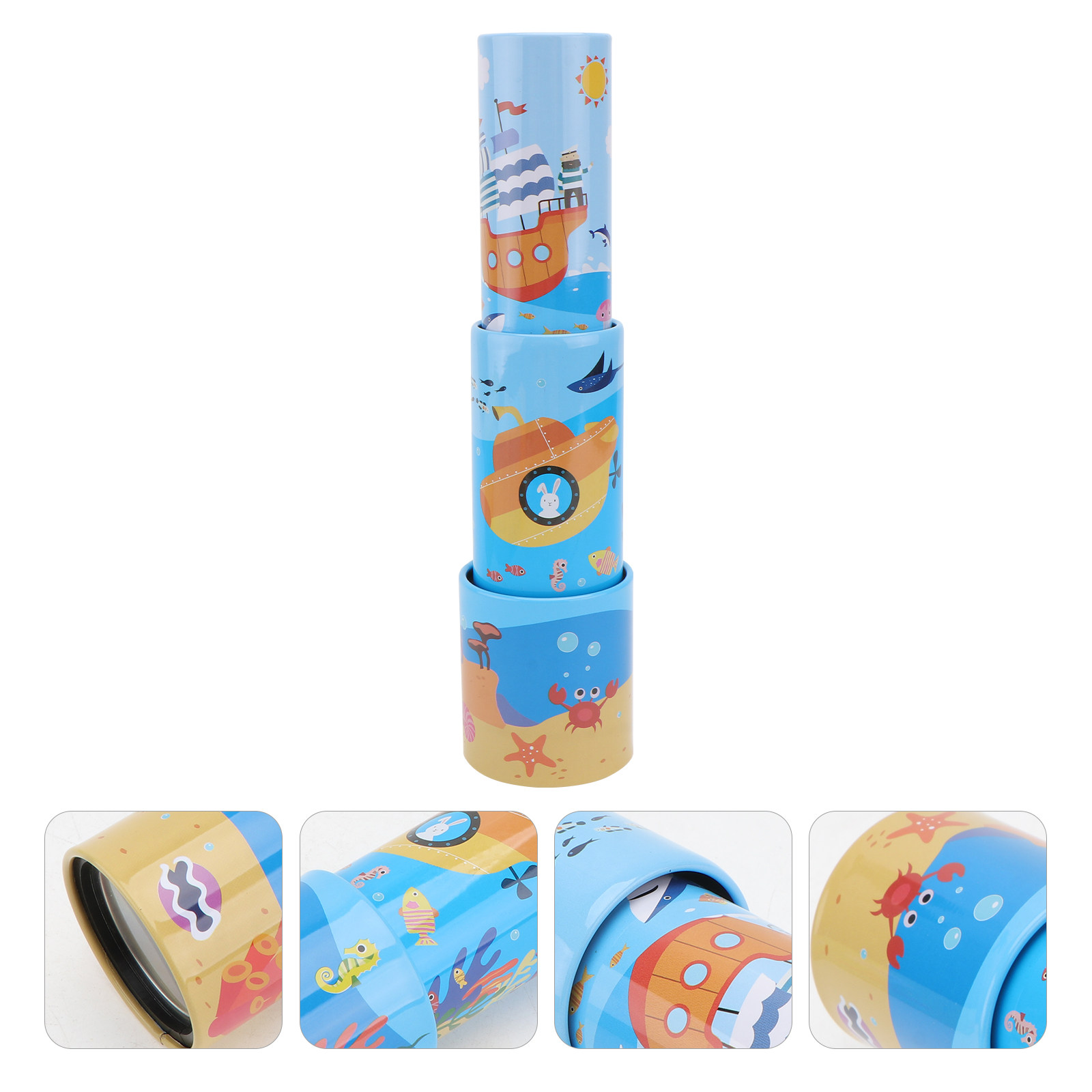 Kids Education Learning - 1Pcs Small Lightweight Tinned Iron Single-Tube