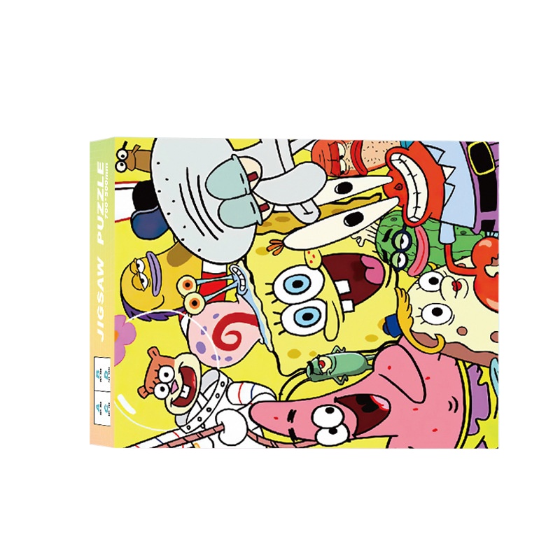 Kids Educational Resources - 1000 Pieces SpongeBob SquarePants Puzzle Assembling