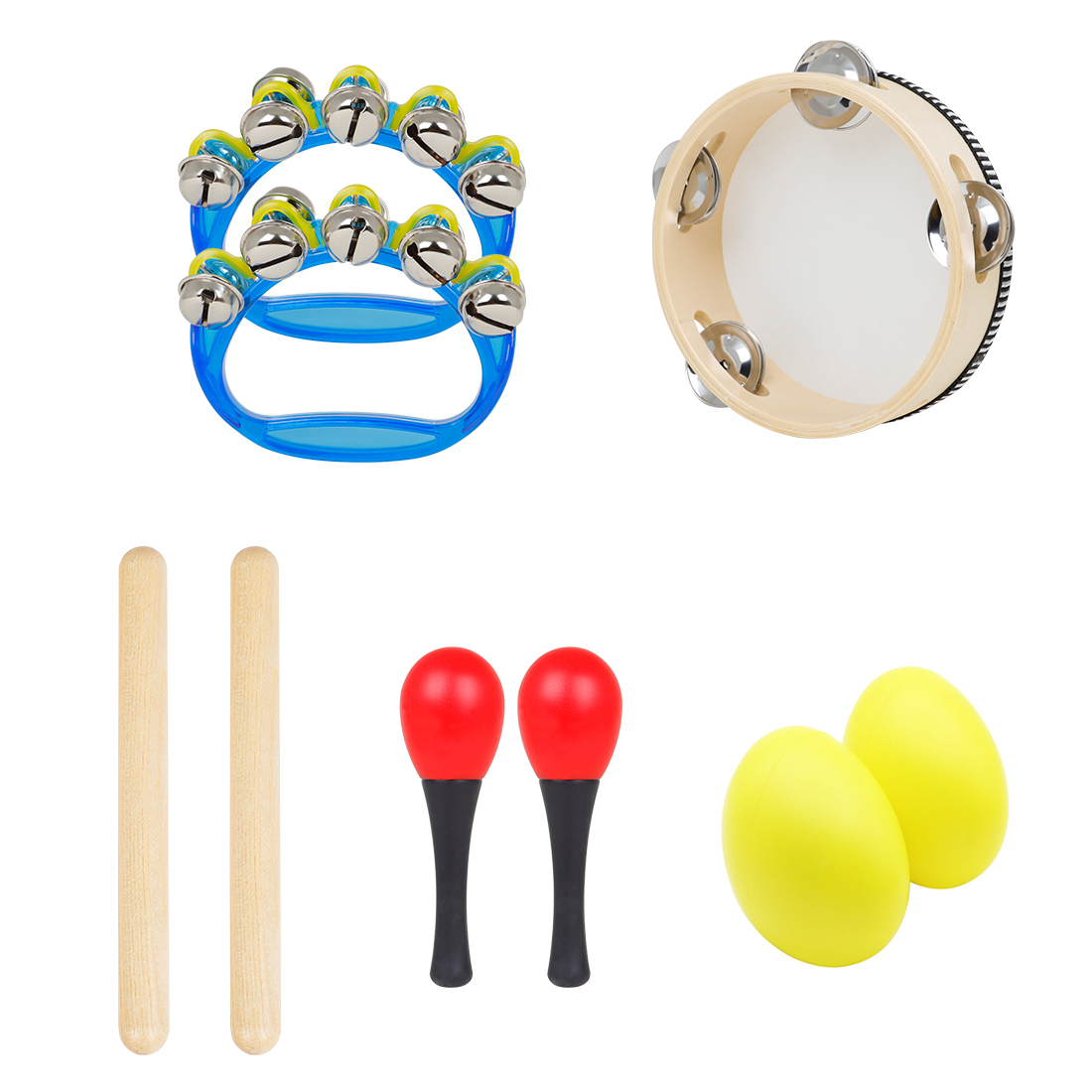 5Pcs Kids Orff Percussion Set  - Kids Education Bell 评论和价格