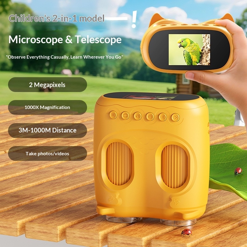 2-in-1 Educational Kids Binocu - Education Kids Definition 评论和价格