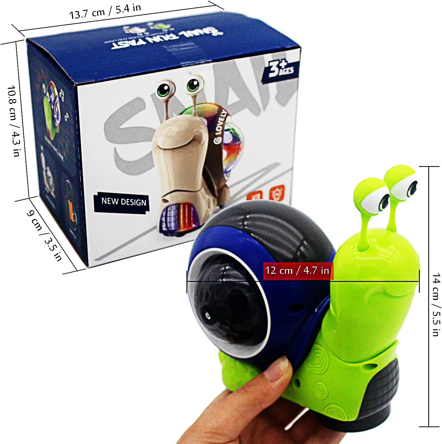 Crawling Snail Baby Toy Walkin - Kids Education Phone 评论和价格