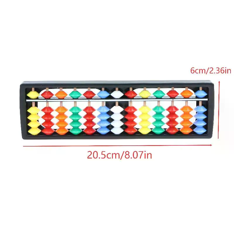 Plastic Abacus Counting Calcul - Kids Education Calculator 评论和价格