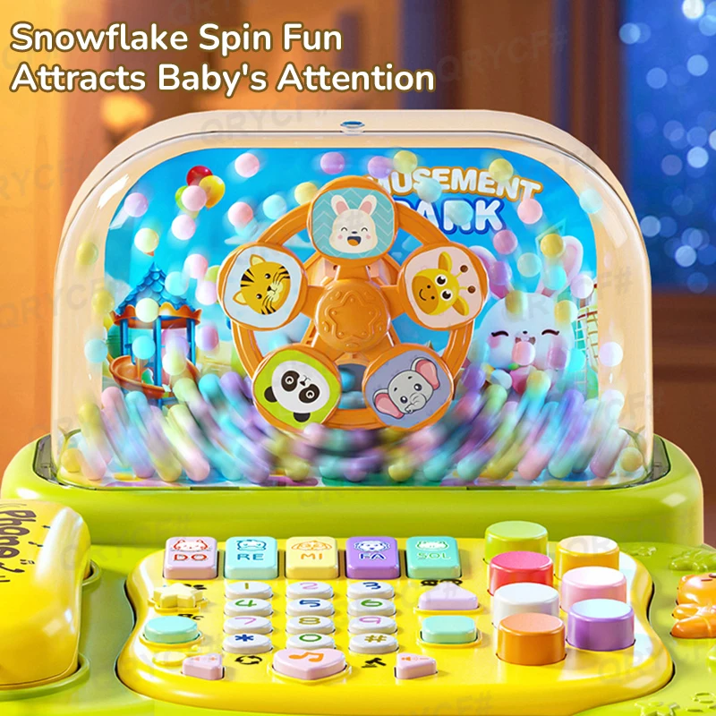 Electric Telephone Toy Cartoon - Kids Education Phone 评论和价格