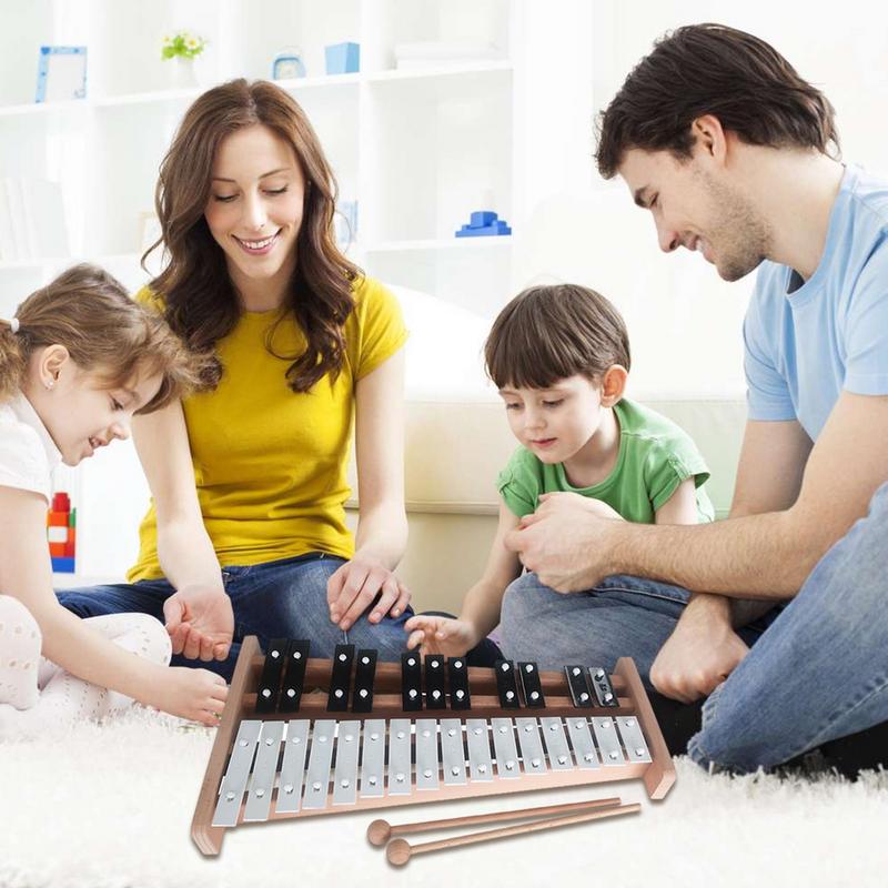 27 Note Xylophone Hand Bell Co - Kids Education Bell 评论和价格