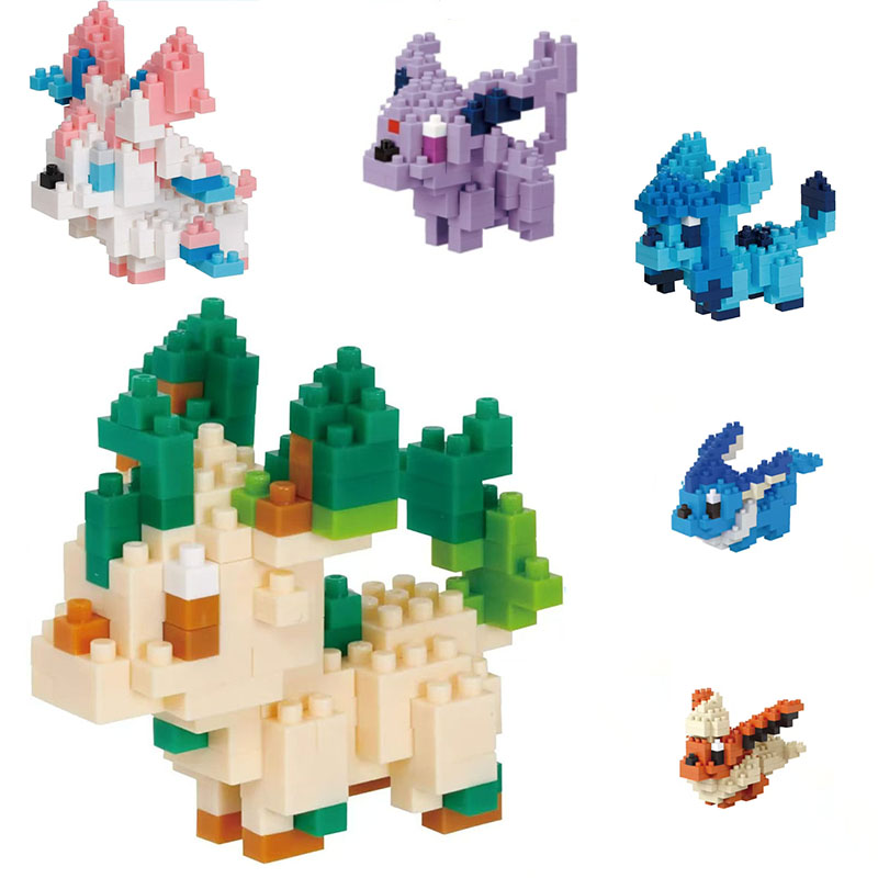 Kawaii Nanoblock Genuine Pokem - Kids Educational Resources 评论和价格