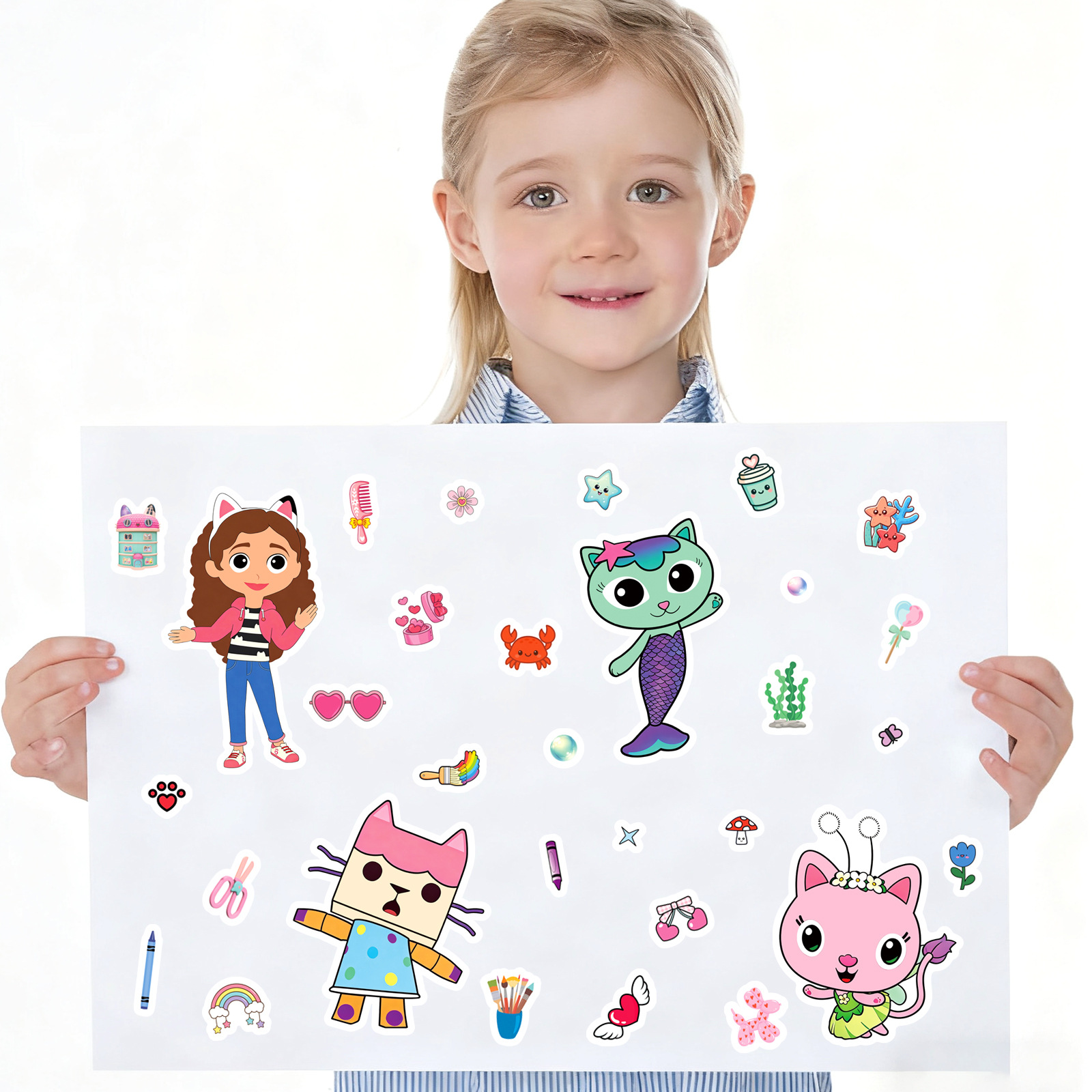 8/16Sheets Gabby's Dollhouse M - Game Educational For Kids Free 评论和价格