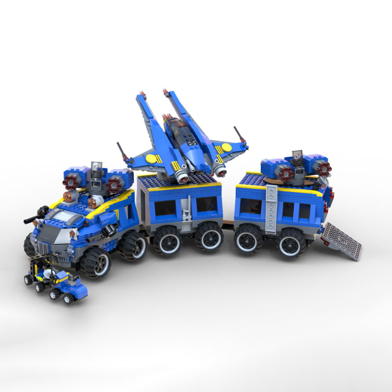1379PCS MOC Earth Defense HQ - - Education Kids Definition 评论和价格