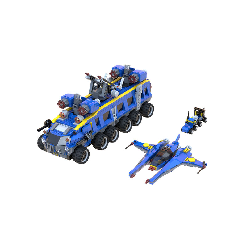 1379PCS MOC Earth Defense HQ - - Education Kids Definition 评论和价格