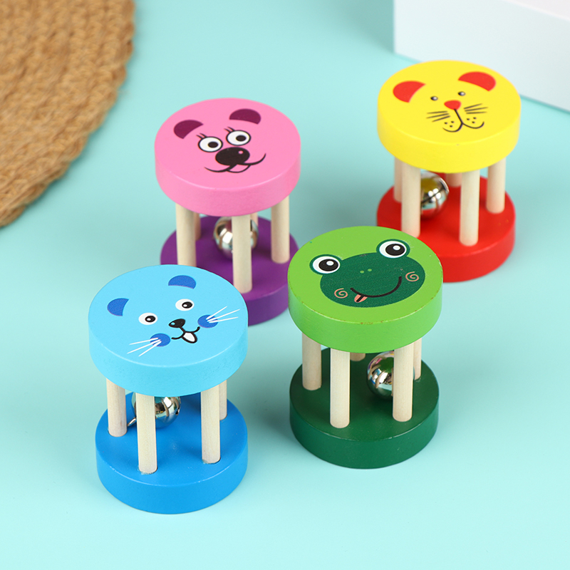 Kids Cartoon Wooden Castanets  - Kids Education Bell 评论和价格