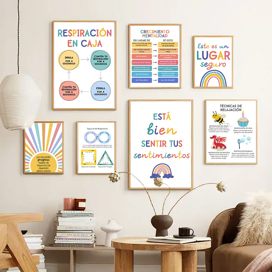 Spanish Education Motto Rainbo - Kids No Education 评论和价格