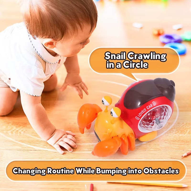 Luminous Snail Toy,Baby Electr - Kids Education Phone 评论和价格
