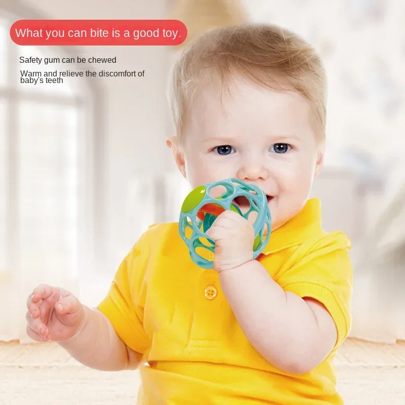 Baby Hand Rattle Soft Ball Toy - Kids Education Bell 评论和价格