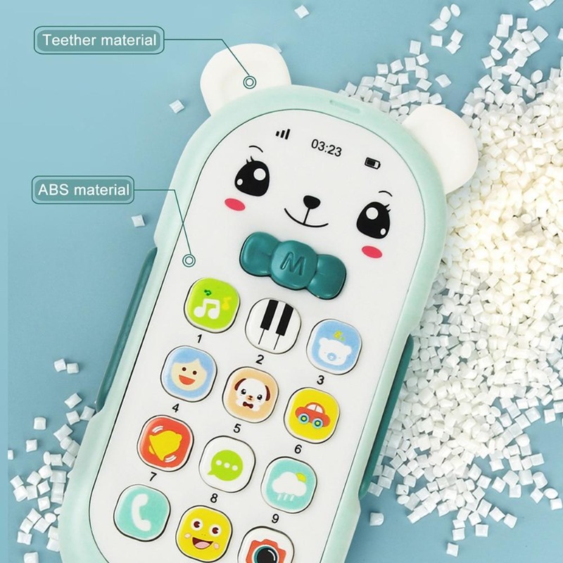 Baby Phone Toy Telephone Music - Kids Education Phone 评论和价格