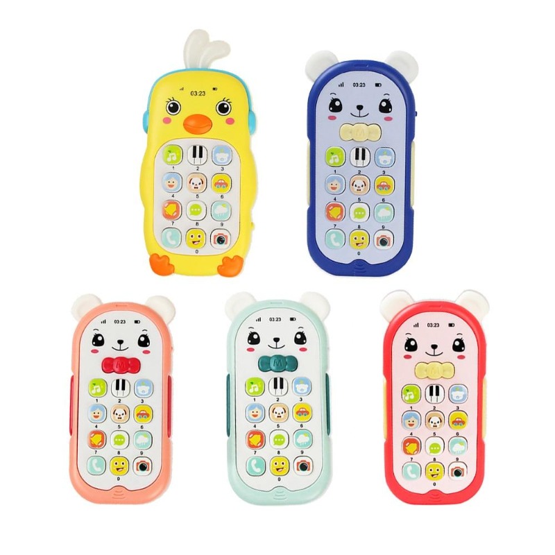 Baby Phone Toy Telephone Music - Kids Education Phone 评论和价格