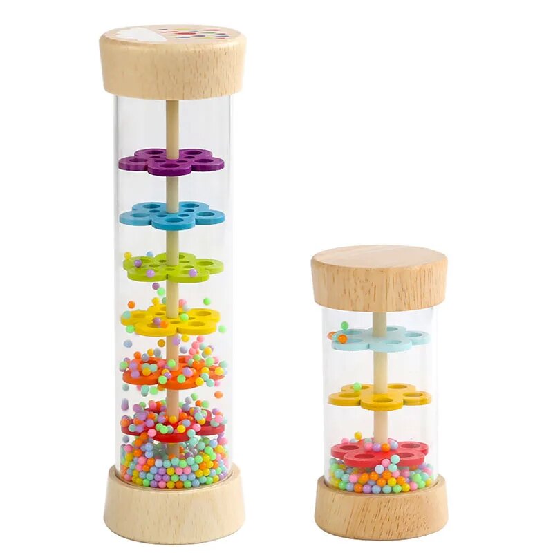 Rain Sound Tube Simulator Toy  - Kids Education Bell 评论和价格