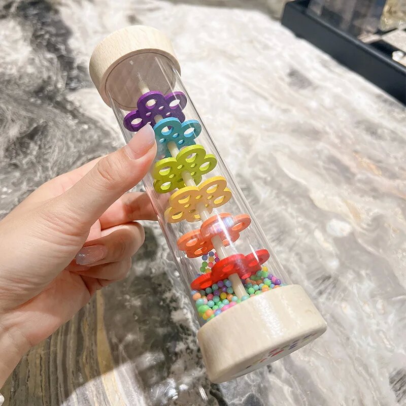 Rain Sound Tube Simulator Toy  - Kids Education Bell 评论和价格