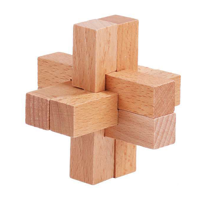 Wooden Luban Puzzle for Adults - Game Educational For Kids Free 评论和价格