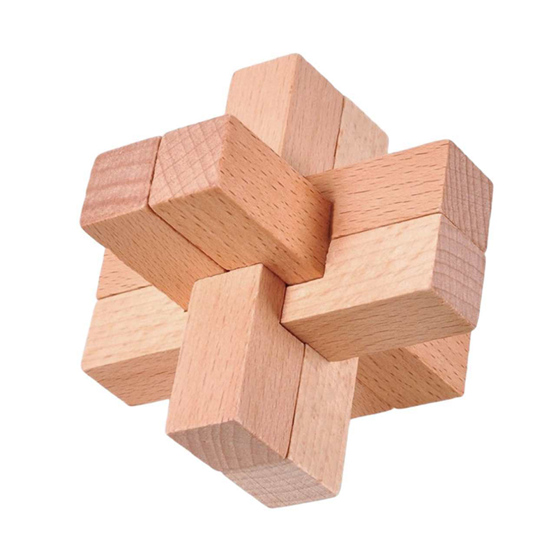 Wooden Luban Puzzle for Adults - Game Educational For Kids Free 评论和价格