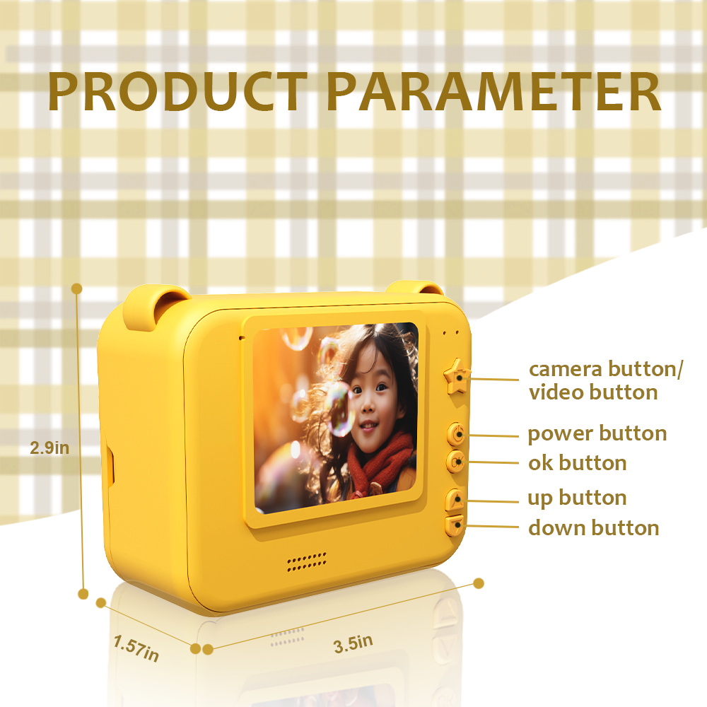 Kids Instant Print Camera 1080 - Education Kids Definition 评论和价格