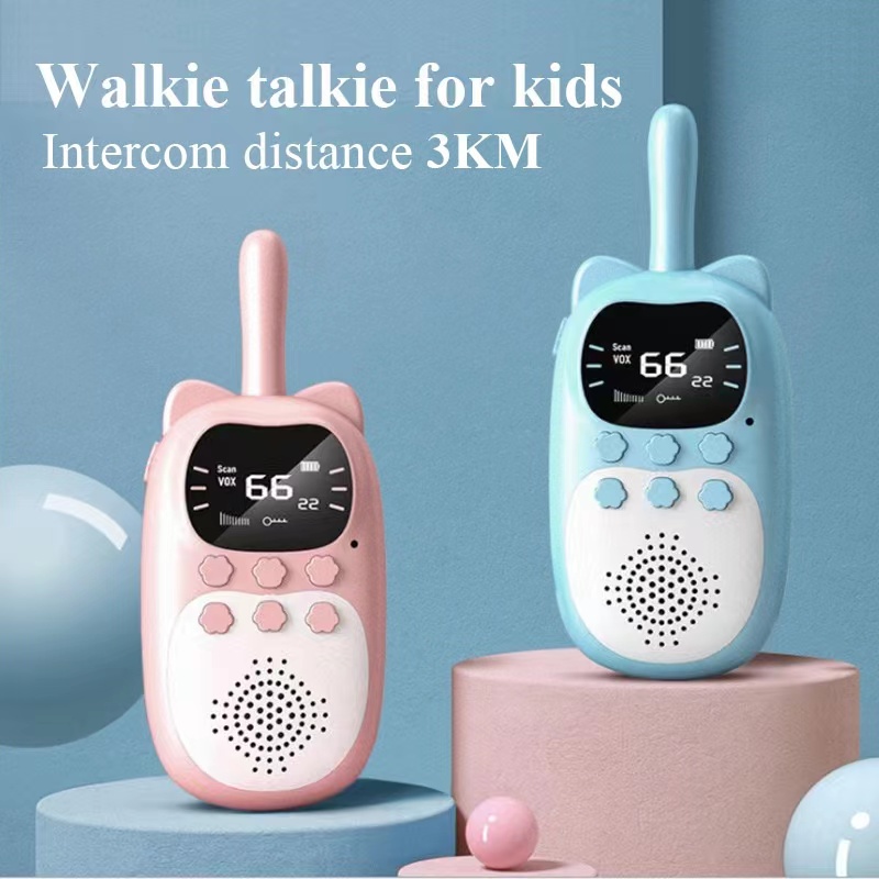 Kids Walkie Talkie 2PCS Electr - Kids Education Phone 评论和价格