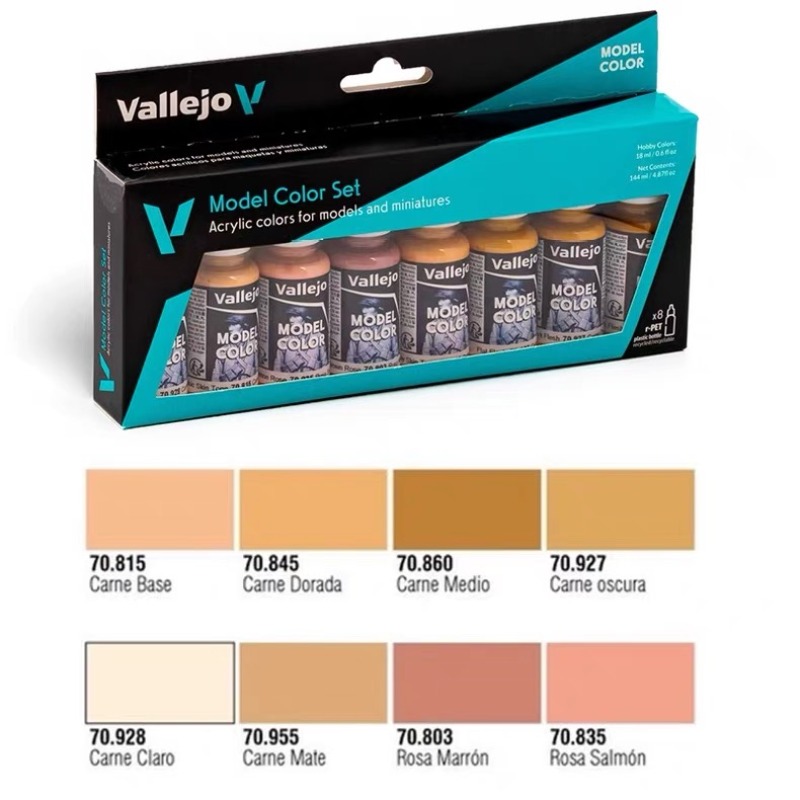 Vallejo 70124 Acrylic Paint Se - Tamiya Model Paint Set 评论和价格