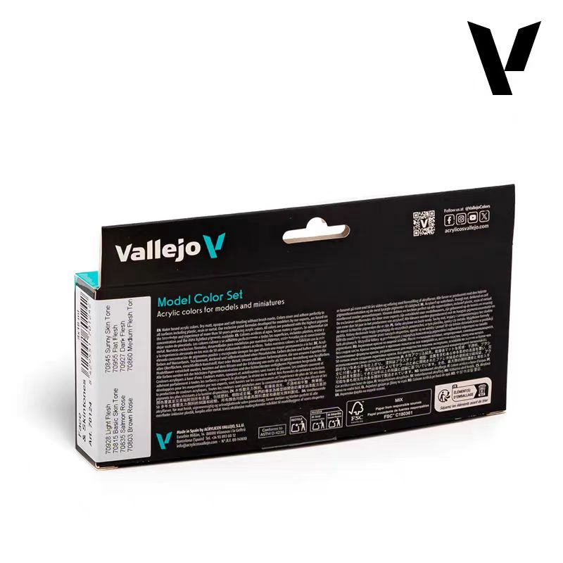 Vallejo 70124 Acrylic Paint Se - Tamiya Model Paint Set 评论和价格