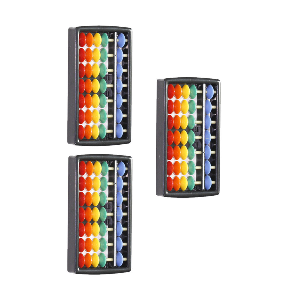3Pcs Children's Abacus Plastic - Kids Education Calculator 评论和价格