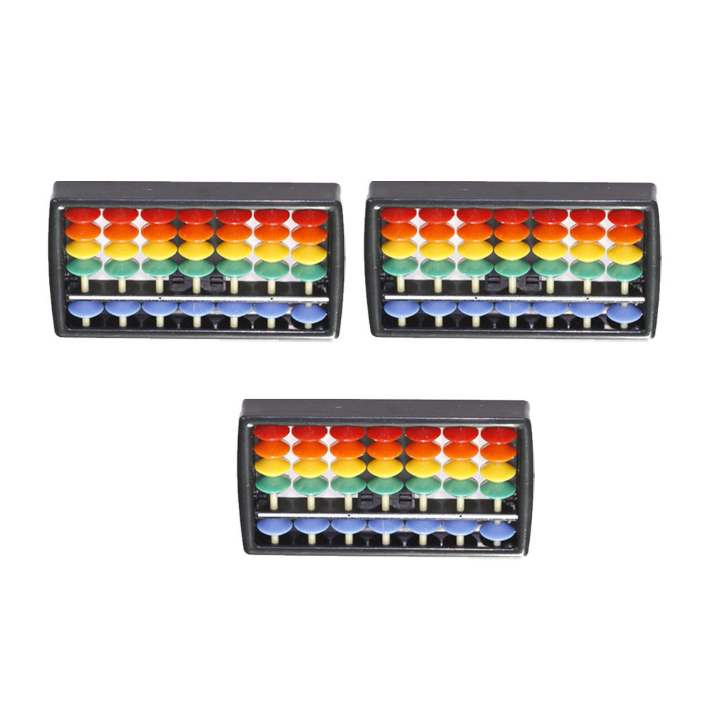3Pcs Children's Abacus Plastic - Kids Education Calculator 评论和价格
