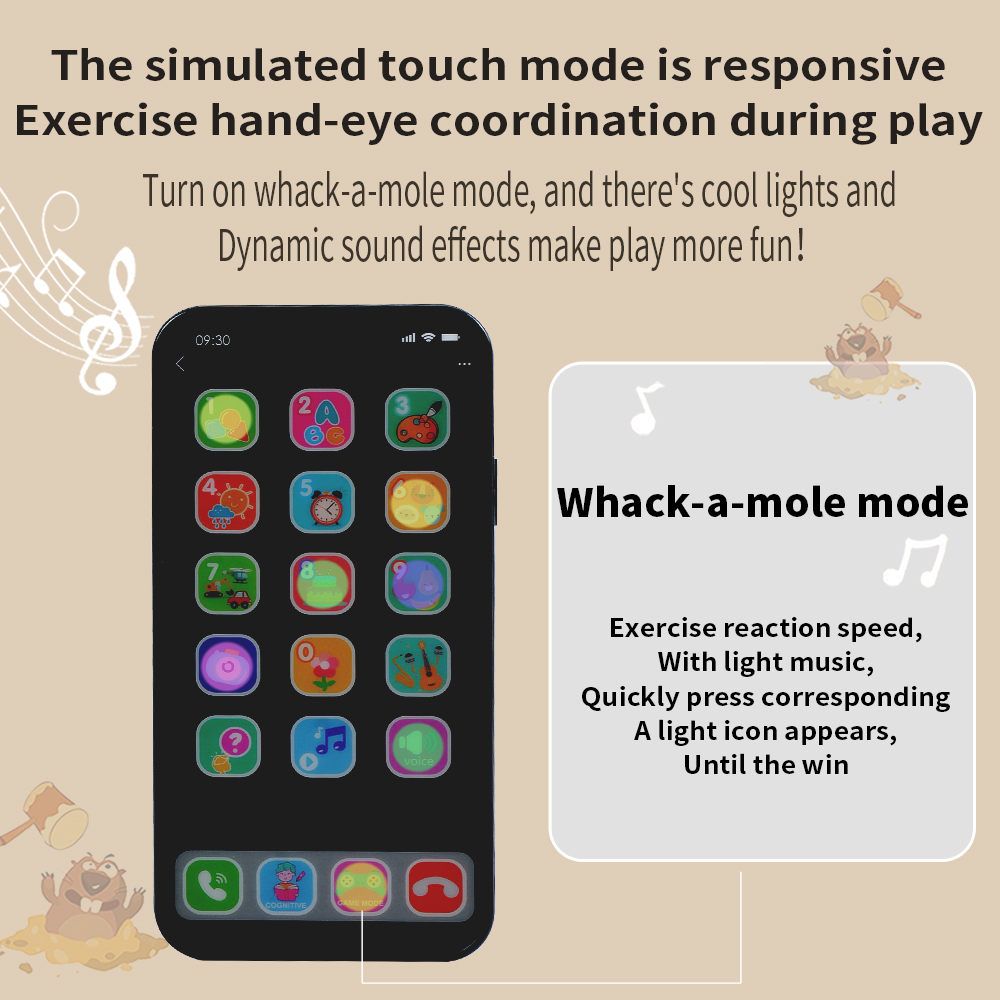 Children Simulation Touch Scre - Kids Education Phone 评论和价格