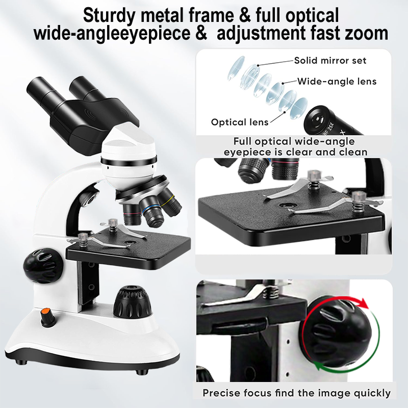 Binocular Microscope, High Def - Education Kids Definition 评论和价格