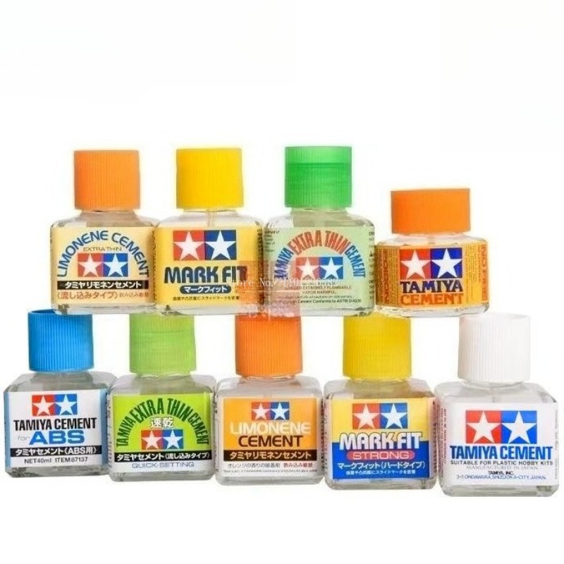 40ml Model Glue 87003/87038/87 - Tamiya Model Paint Set 评论和价格