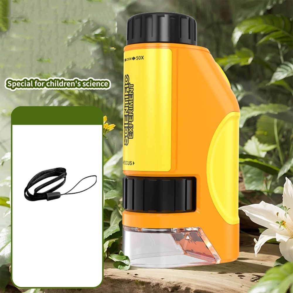 Handheld Kids Microscope LED L - Education Kids Definition 评论和价格