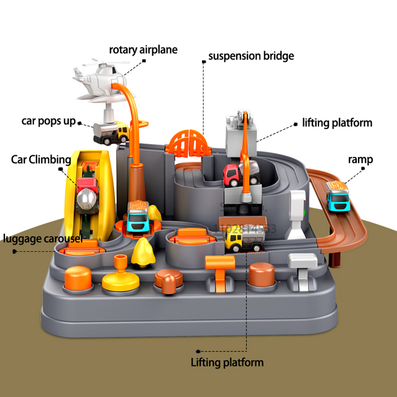 Hot Racing Rail Car Model Trai - Kids Education Learning 评论和价格