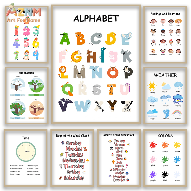AZNM Educational Alphabet Numb - Kids Education Learning 评论和价格