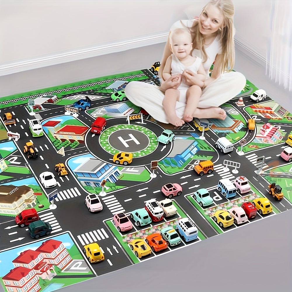 1pc, City Traffic Play Mat, La - Game Educational For Kids Free 评论和价格
