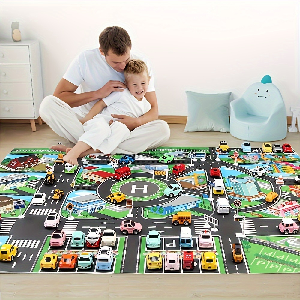 1pc, City Traffic Play Mat, La - Game Educational For Kids Free 评论和价格