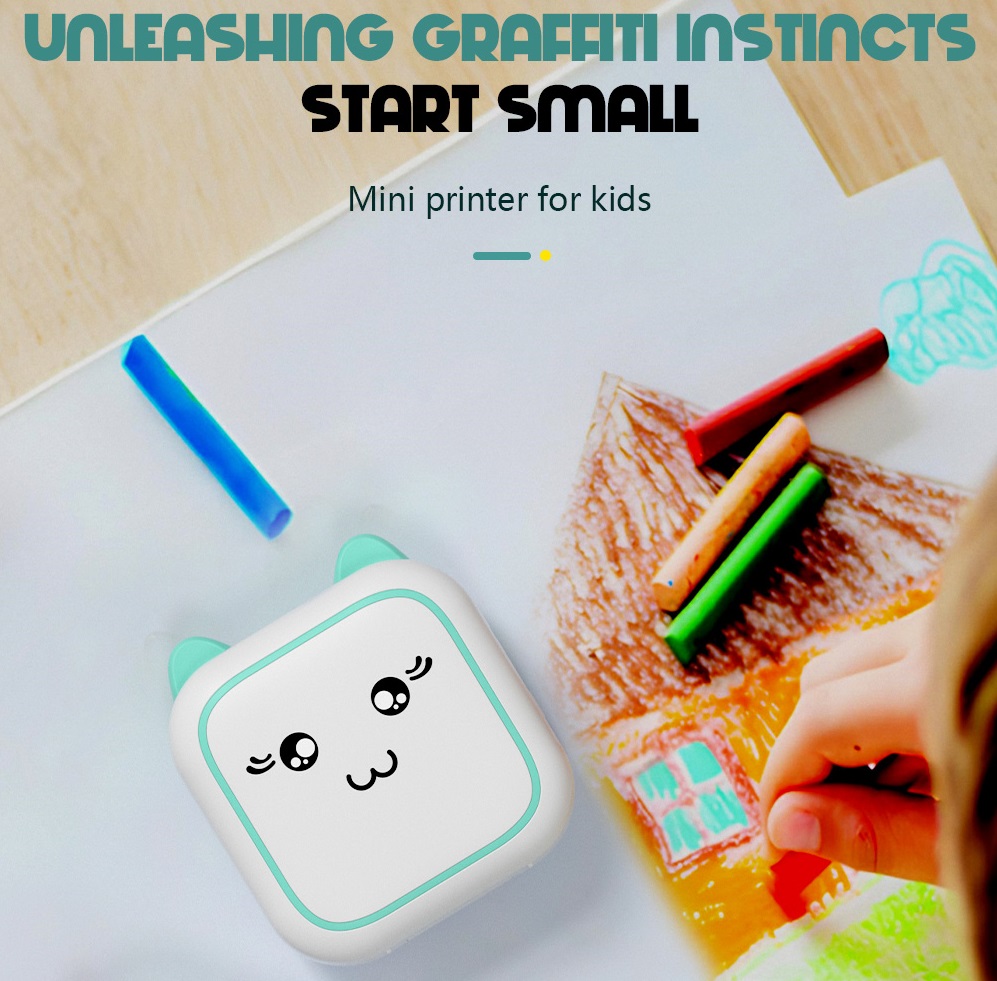 Portable Mini Cartoon Thermal  - Kids Education Questions 评论和价格