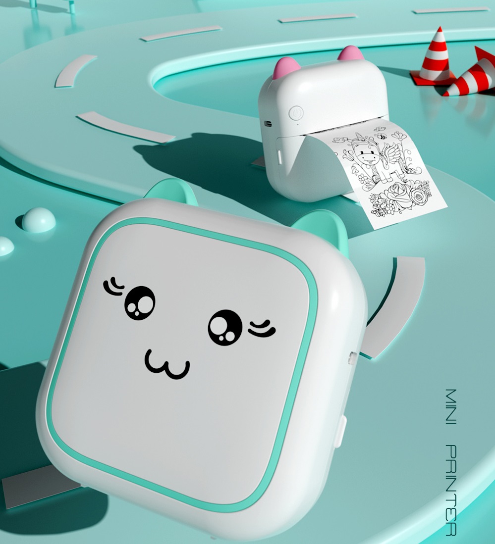 Portable Mini Cartoon Thermal  - Kids Education Questions 评论和价格