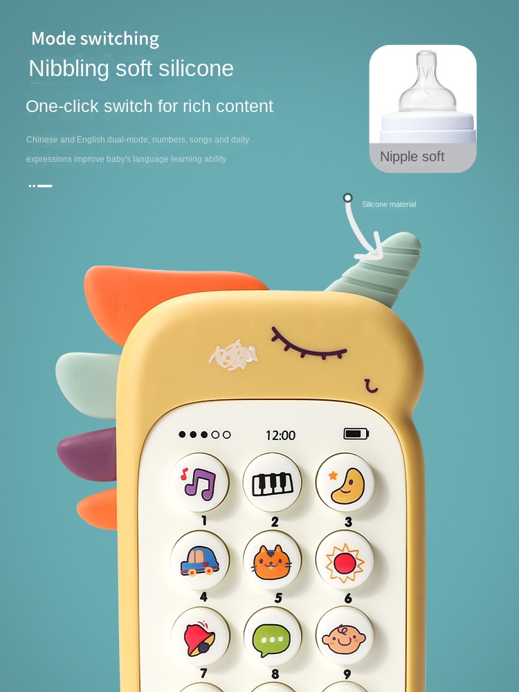 Baby Phone Toy Music Sound Tel - Kids Education Phone 评论和价格
