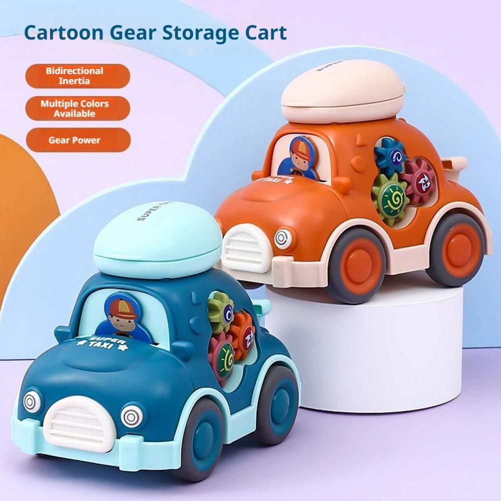 Cartoon Mini Pull Back Toy Car - Kids Educational Resources 评论和价格