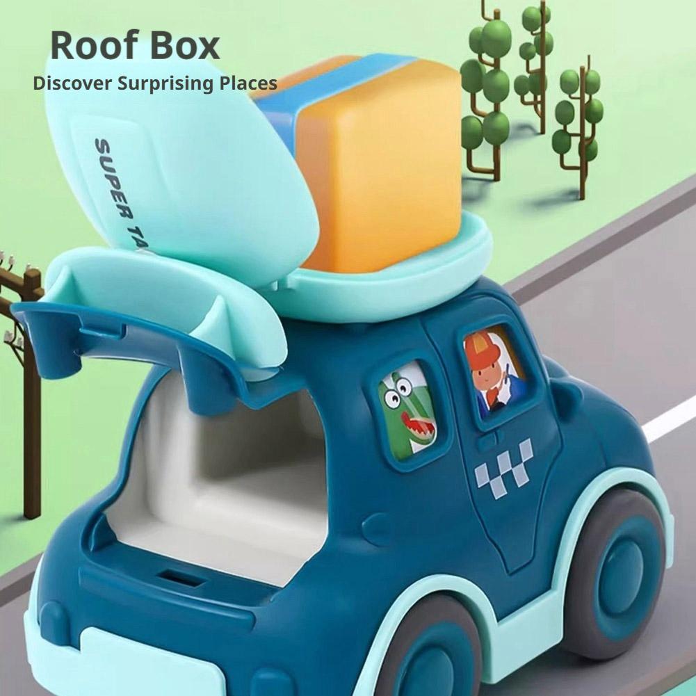 Cartoon Mini Pull Back Toy Car - Kids Educational Resources 评论和价格