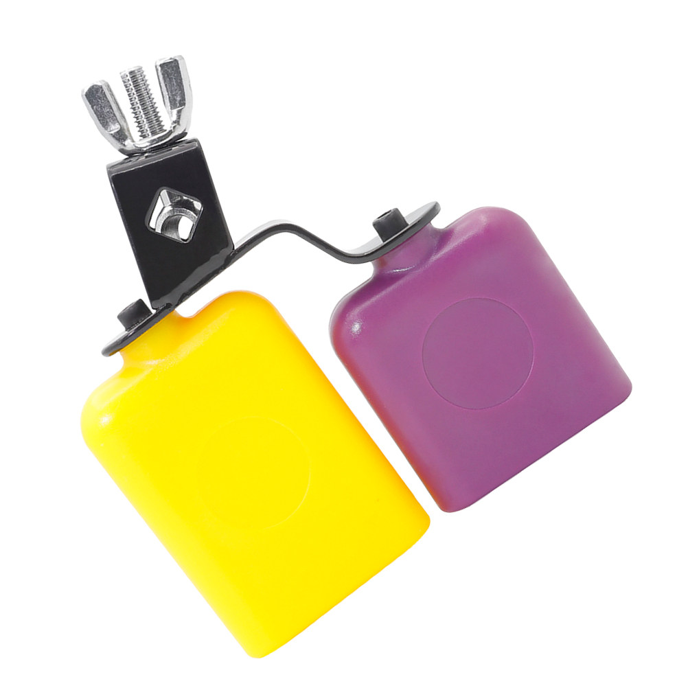 Yellow Purple Square Wooden Fi - Kids Education Bell 评论和价格