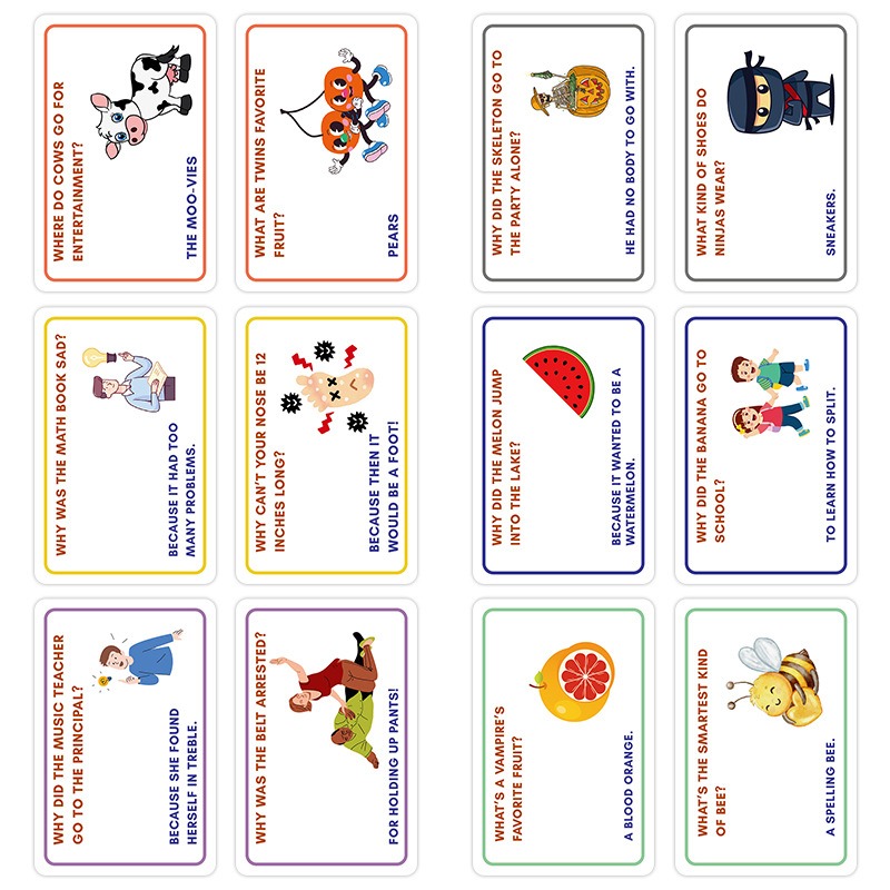 100 Lunchbox Jokes Cards Funny - Kids Education Questions 评论和价格
