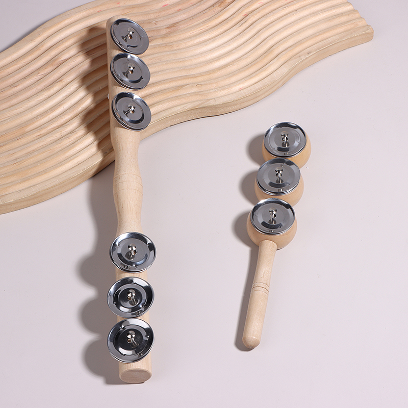 //1PC new Orff Wooden Hand 3/6 - Kids Education Bell 评论和价格