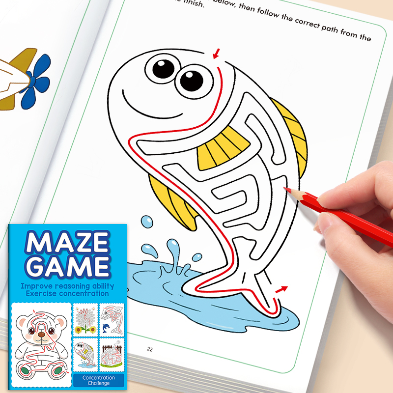 Maze Fun Drawing Book for Kids - Education Kids Definition 评论和价格